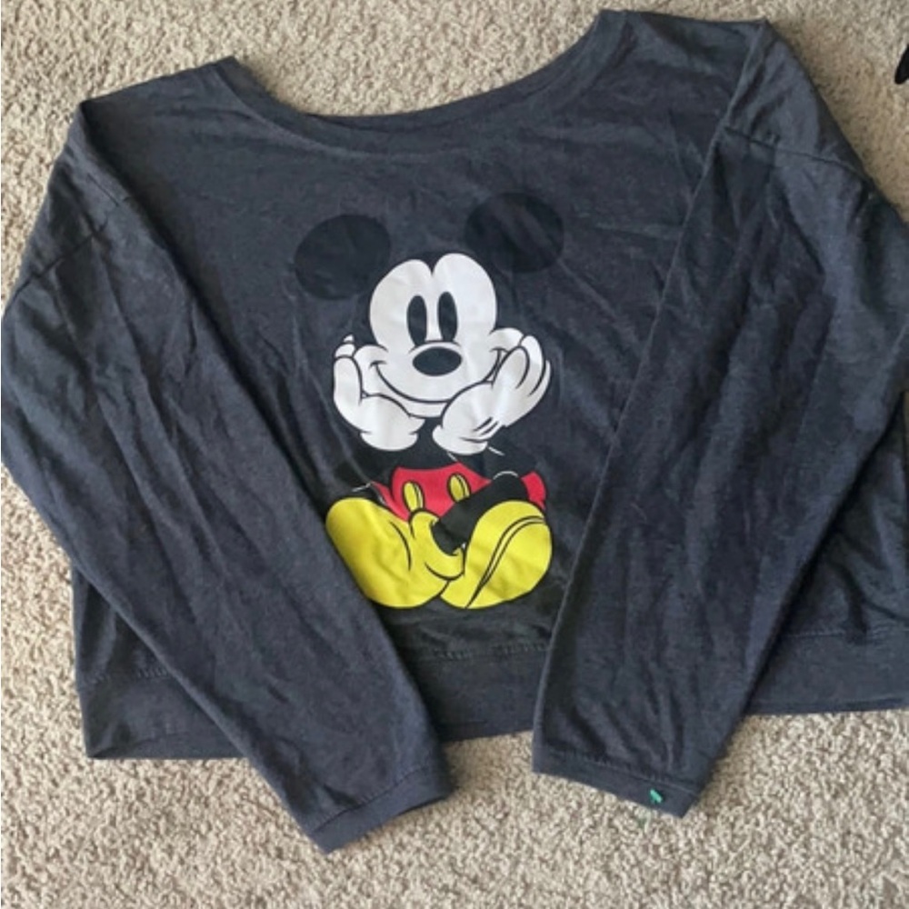Mickey Mouse “kind of crop top”